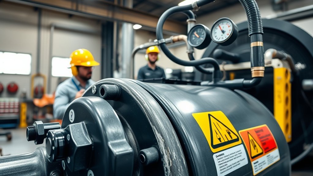 air compressor safety hazards