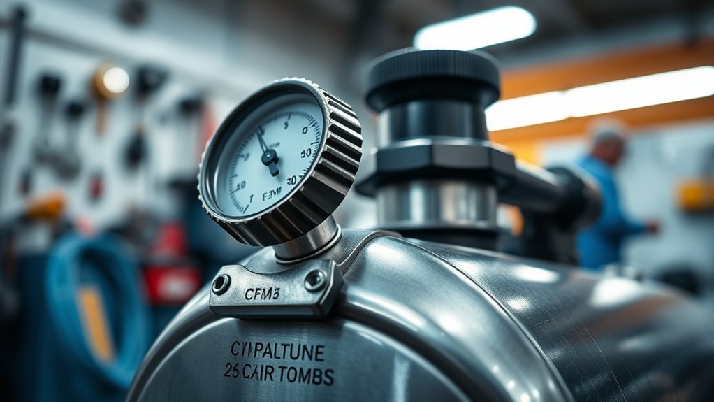 cfm varies with pressure