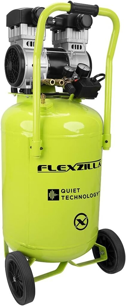 Flexzilla Portable Air Compressor with Quiet Technology, HP, Gallon, Industrial Grade Pump - CB20200F Flexzilla Portable Air Compressor with Quiet Technology, HP, Gallon, Industrial Grade Pump - CB20200F