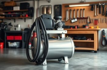 Garage Air Compressor Setup