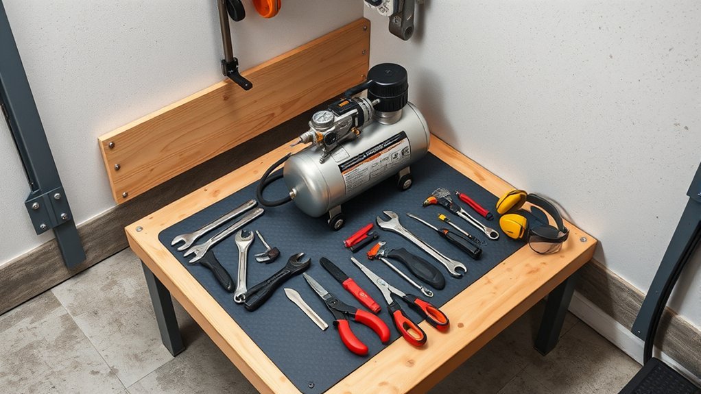 gather tools and safety gear