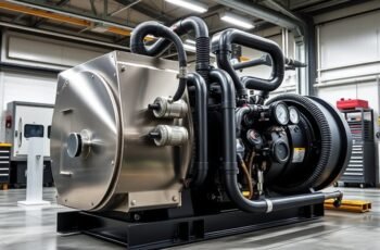 Rotary Screw Air Compressor Installation