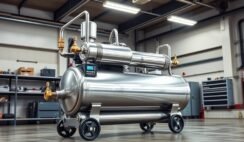 Two-Stage Air Compressor Installation