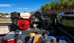 JC AIR 30 Gallon Truck Mount Air Compressor Review — Power & Portability