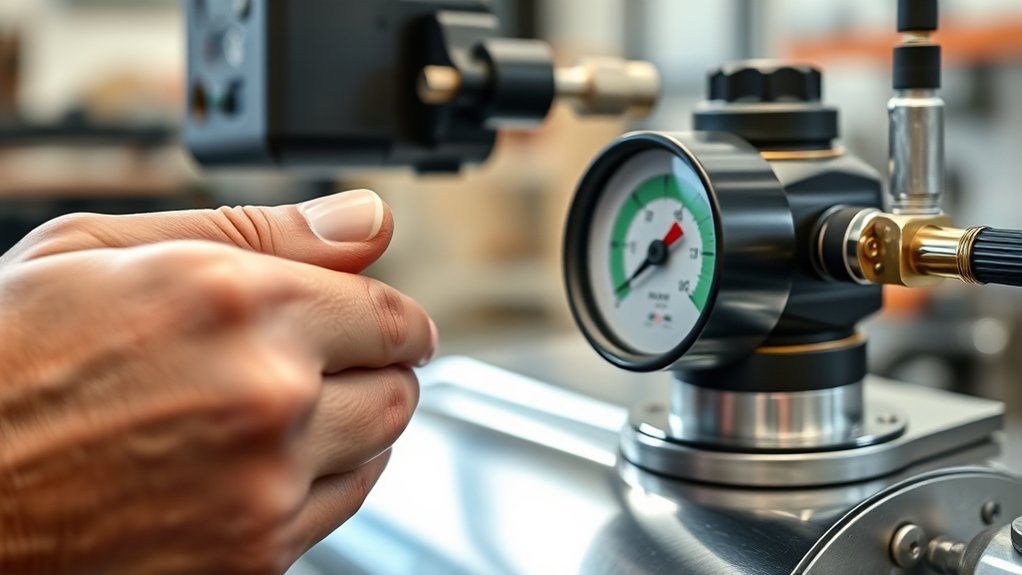 maintain optimal system pressure