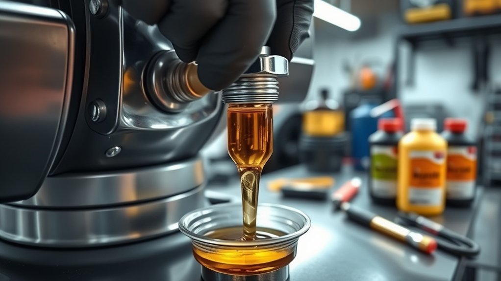 oil change and maintenance