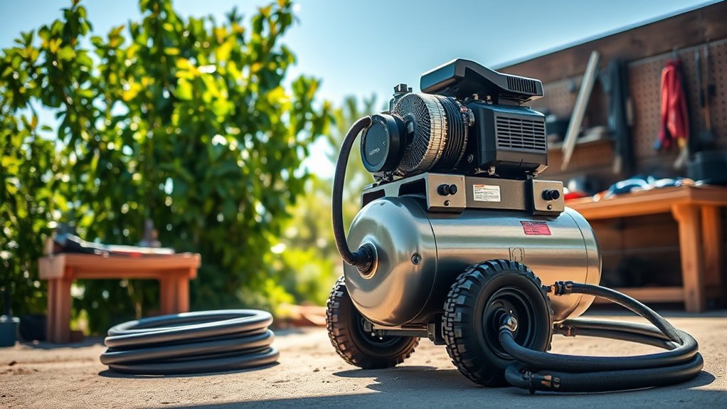 outdoor air compressor considerations