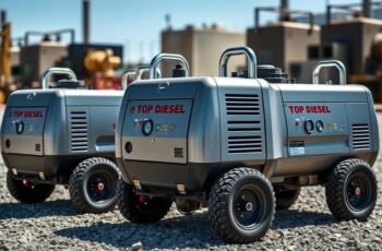 3 Top Diesel Portable Air Compressors for On-the-Go Power