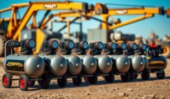 10 Portable Gas Powered Air Compressors That Make Job Sites Easier