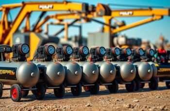 10 Portable Gas Powered Air Compressors That Make Job Sites Easier