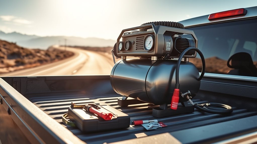 portable truck air compressor considerations