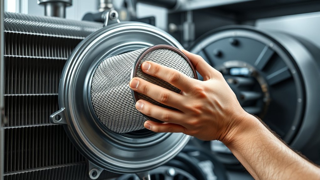 replace filters regularly promptly