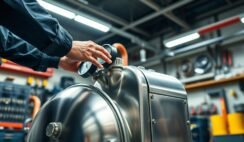 Workshop Stationary Air Compressor Maintenance Tips