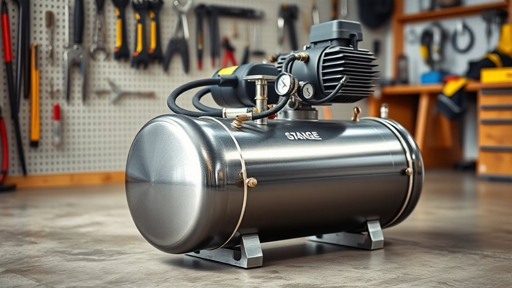 types of garage air compressors