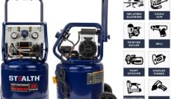 Stealth 12 Gallon Ultra Quiet Air Compressor Review — Quiet Power for Your Garage