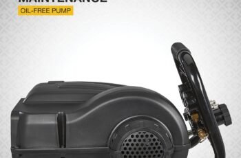Klutch 20-Gallon Air Compressor, 2 HP, 120V, 175 PSI, 4.2 SCFM at 90 PSI